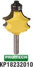 Classical cove edge profile bit by Pro-Tech