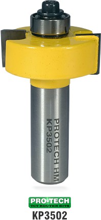 Rabbeting bit for cutting rebates by Pro-Tech
