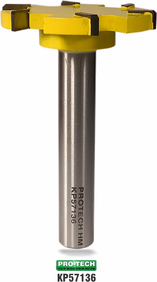 Countertop router bit sample